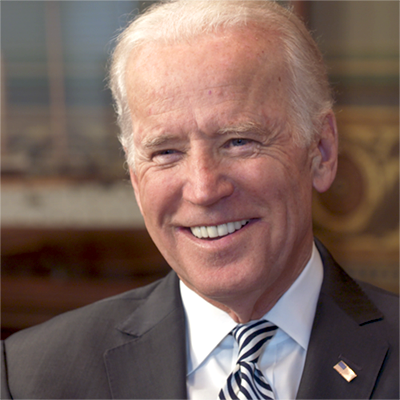 Portrait of Joe Biden.