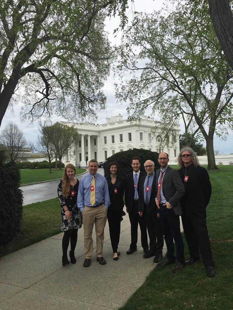 Poetry in America Team films at the White House