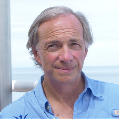 Portrait of Ray Dalio smiling.