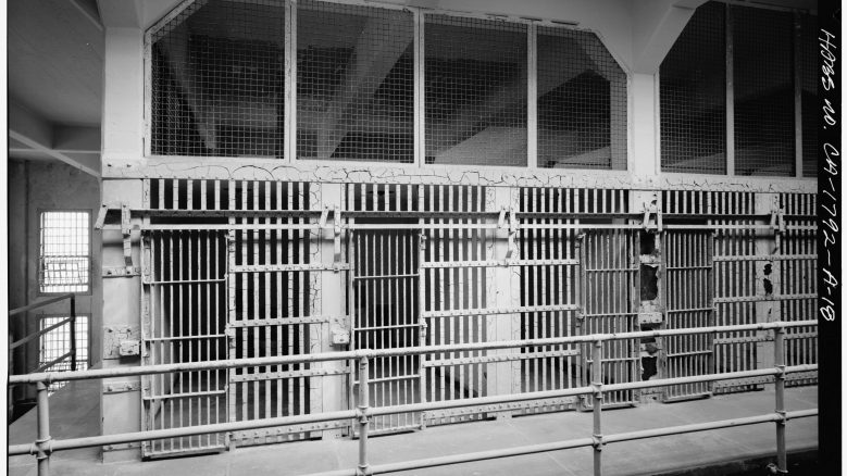 An Alcatraz cell block