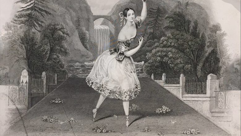 Ballerina Fanny Elssler