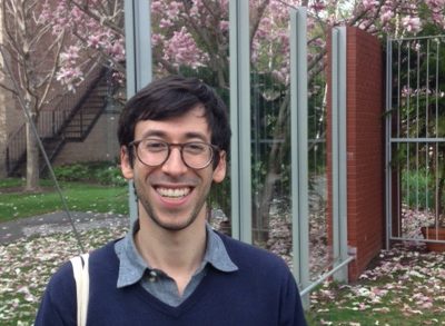 Portrait of Adam Gardner smiling