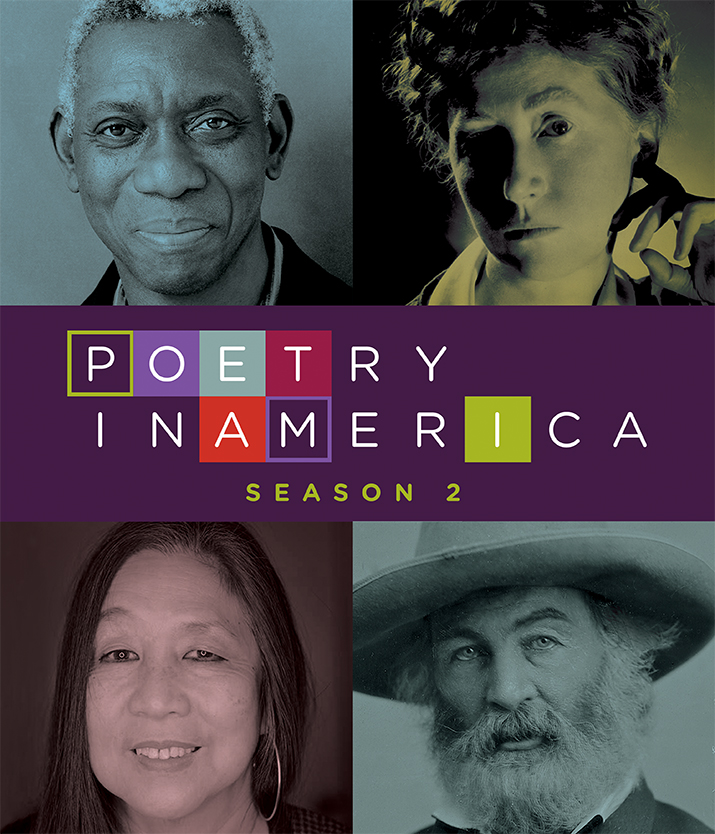 Photo credits clockwise from top left: Nancy Crampton (Yusef Komunyakaa); Library of Congress (Marianne Moore); NARA (Walt Whitman); Courtesy of Marilyn Chin (Marilyn Chin).