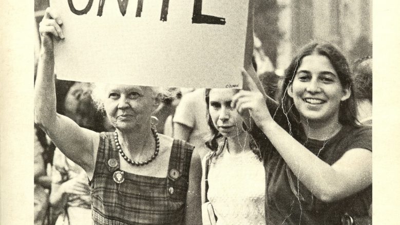 An early cover of the women’s health book “Our Bodies, Ourselves,” published by the Boston Women’s Health Book Collective.