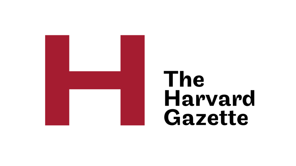 The Harvard Gazette logo