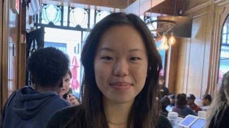 Headshot of Michelle Liu smiling.